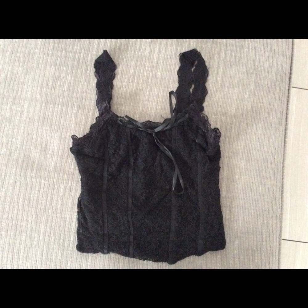 Black Lacey Top
